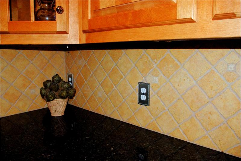 Tiled Backsplash