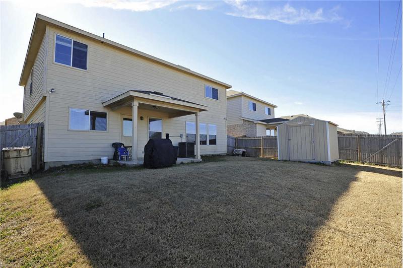 Rear View of Home