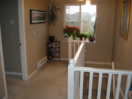 Bright upper hallway